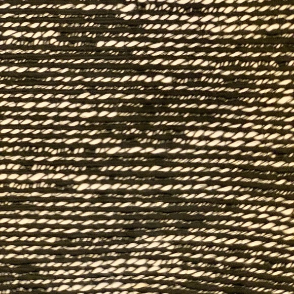 Black & White Fringe Mini Skirt - Picture 5 of 6